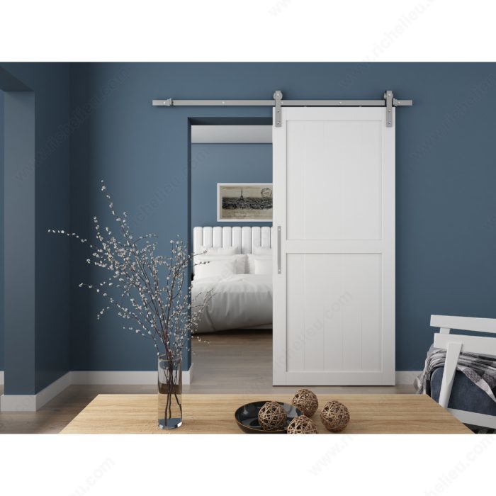 Flat Bar Door Handle - Back to Back