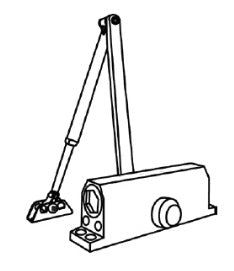 Cal-Royal 500PBF Series Barrier Free Adjustable Door Closer