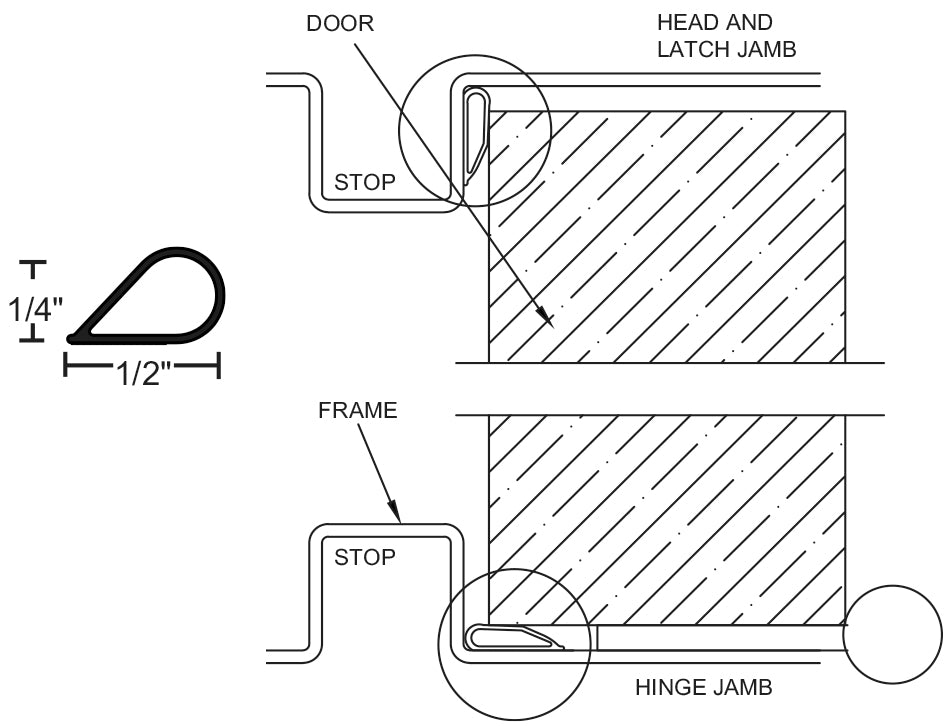 NGP Self-Adhesive Silicone Fire and Smoke Seal