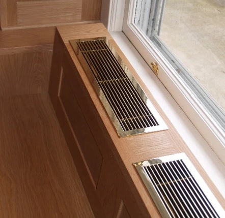 Architectural Grille - AG10 B Frame Bar Grille with Door