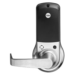 Yale nexTouch AUNT-620-NR-626-A Satin Chrome Commercial Garde 1 nexTouch Keypad Lever