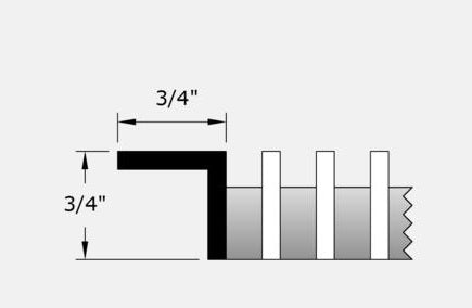 Architectural Grille - AG10 B Frame Bar Grille