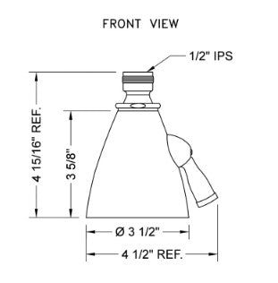 Jaclo Storm Showerhead