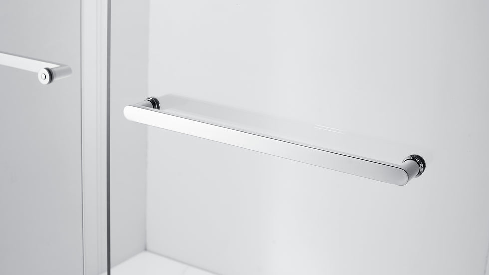 HusonGlass CGB Bathtub or Shower By-Pass Sliding Shower Door