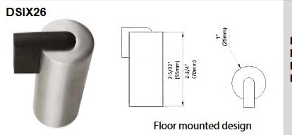 Inox DSIX26 Door Stop