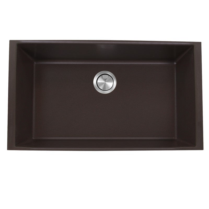 Nantucket Sinks PR3320 33" Single Bowl Undermount Granite Composite
