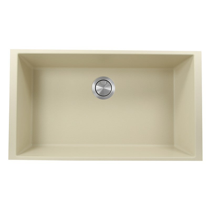 Nantucket Sinks PR3320 33" Single Bowl Undermount Granite Composite