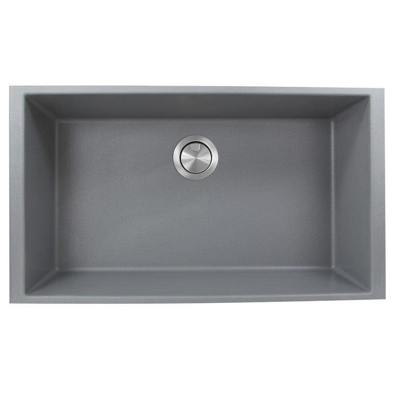 Nantucket Sinks PR3320 33" Single Bowl Undermount Granite Composite