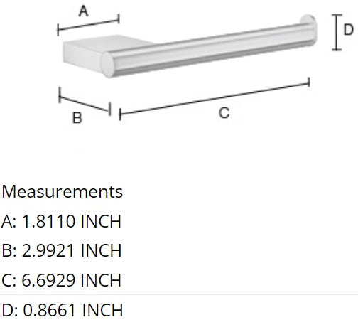 Smedbo - AIR Toilet Roll Holder AK3411