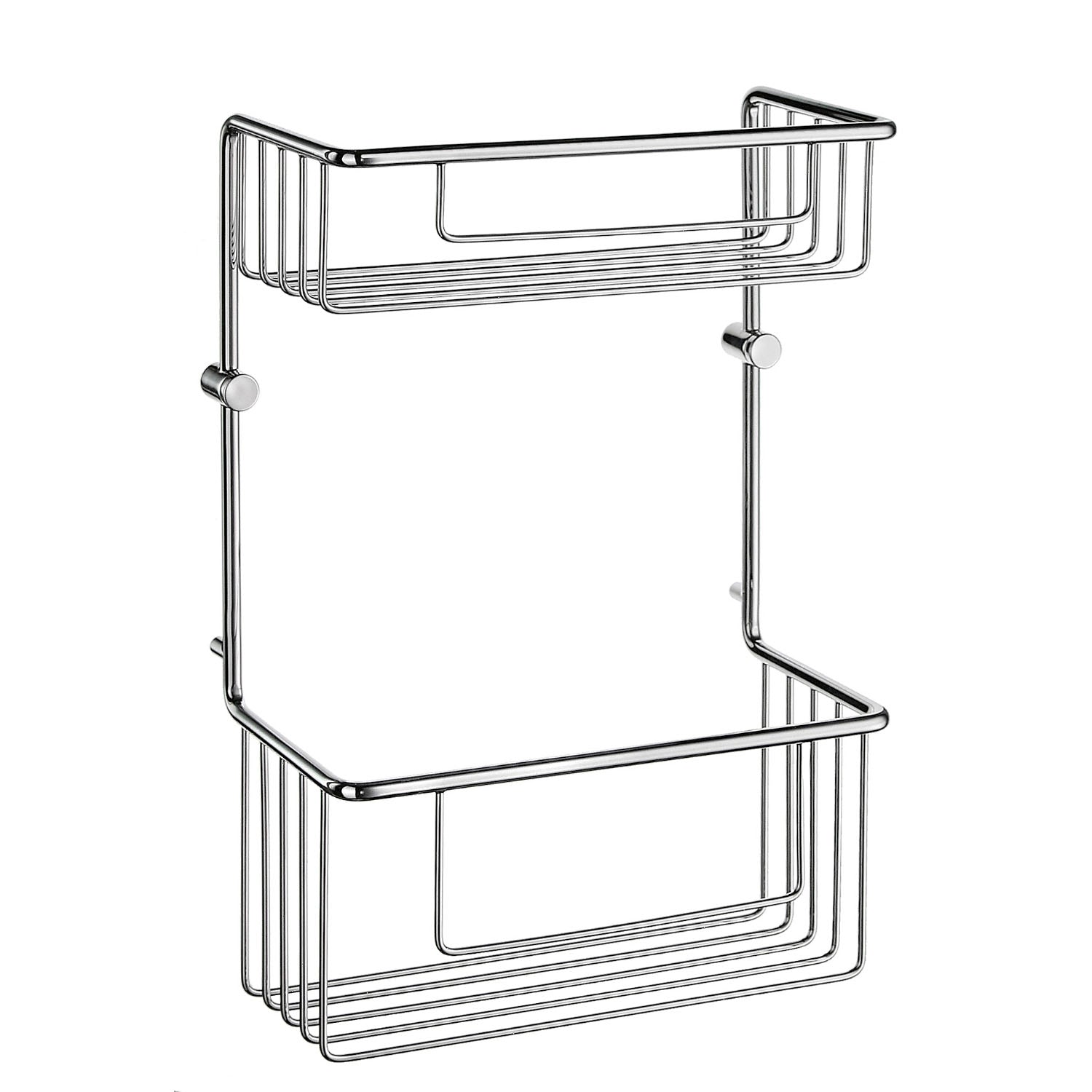 Smedbo - SIDELINE Basic Shower Basket, Double, DK1031