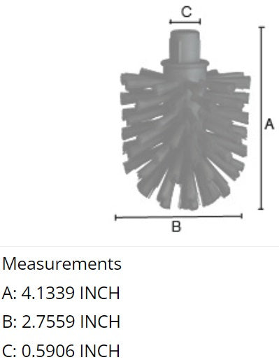 Smedbo - XTRA Spare Brush Black
