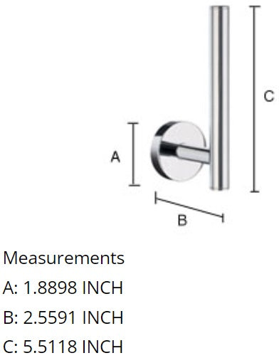Smedbo - HOME Spare Toilet Roll Holder - HK320, HS320