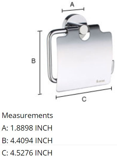Smedbo - HOME Toilet Roll Holder with Cover