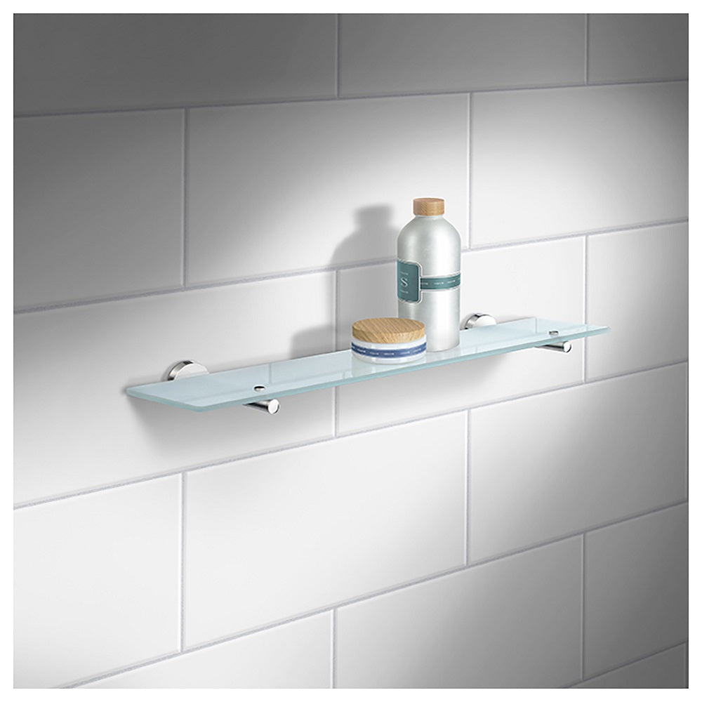 Smedbo - HOME Bathroom Frosted Glass Shelf - HK347