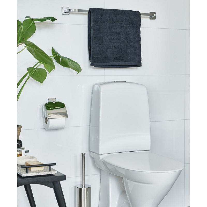 Smedbo - ICE Toilet Roll Holder with Cover, Polished Chrome OK3414