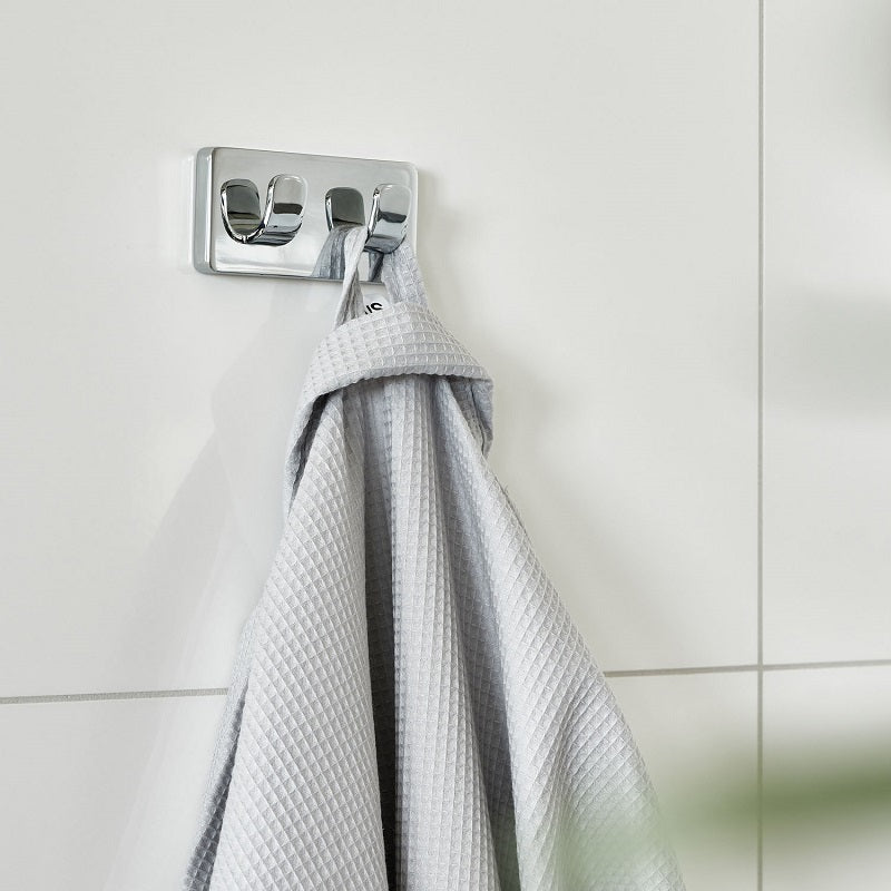 Smedbo - ICE Double Towel Hook, Polished Chrome OK356