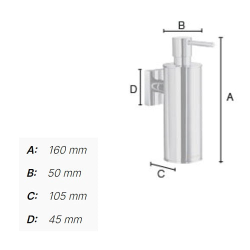 Smedbo - HOUSE Soap Dispenser - RK370, RX370