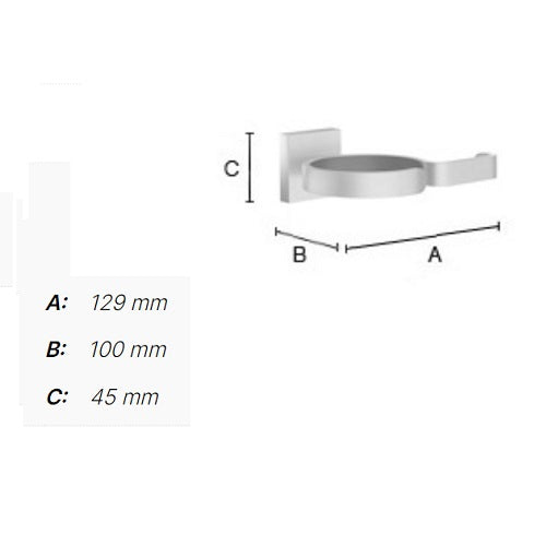Smedbo - HOUSE Holder for Hairdryer and Straightener - RK3231