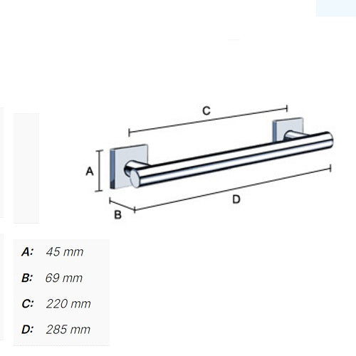 Smedbo - HOUSE Grab Bar - RK325