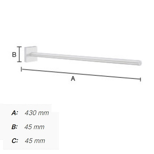 Smedbo - HOUSE Fixed Towel Rail - RK328