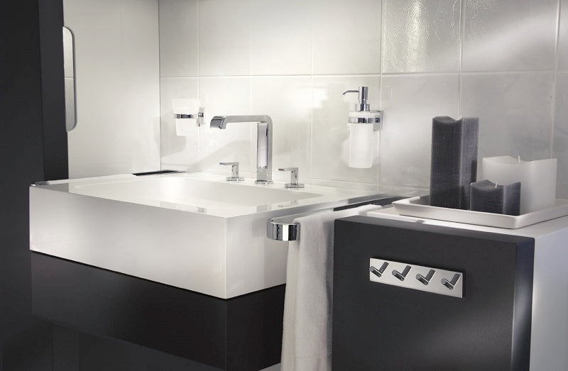 Smedbo - HOUSE Holder with Glass Soap Dispenser - RK369, RX369