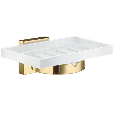 Smedbo - HOUSE Holder with Soap Dish Porcelain - RK342P, RV342P