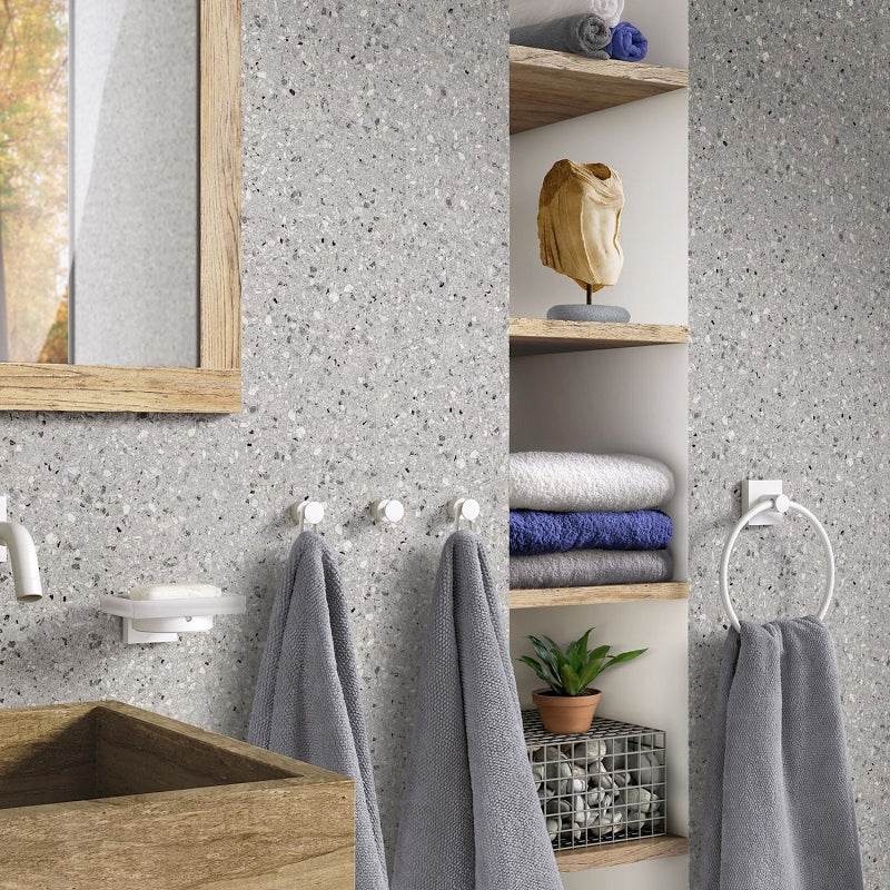 Smedbo - HOUSE Holder with Soap Dish Frosted Glass - RK342, RX342
