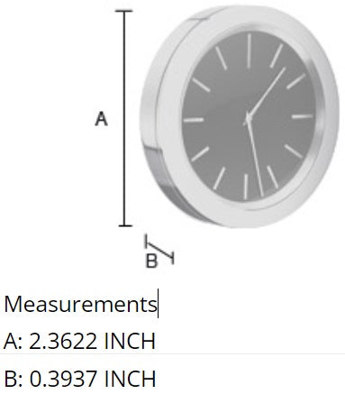 Smedbo - TIME Bathroom Clock