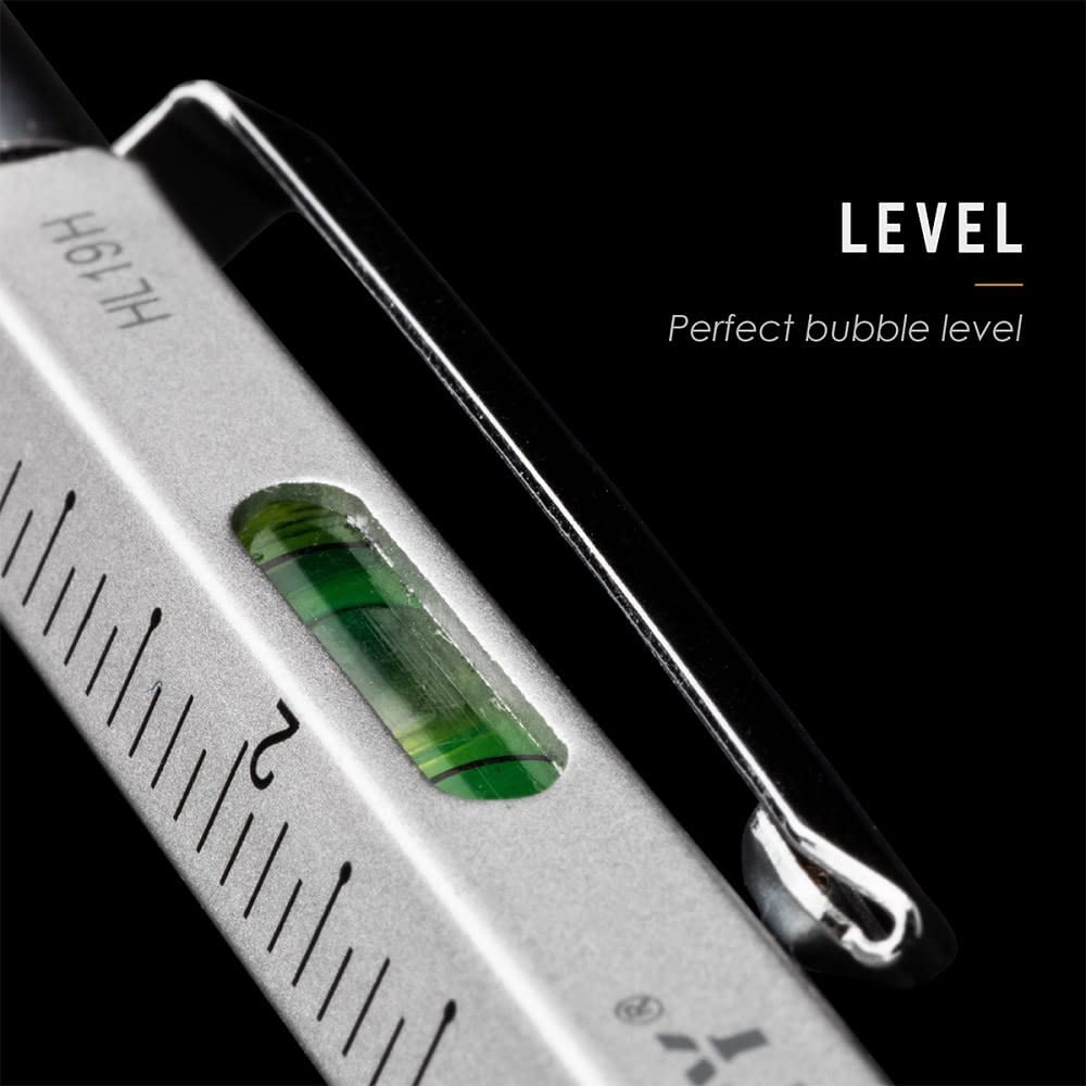 TRUE - SCRYBE Utility Pen Ruler Bubble Level Screwdriver Stylus TU6894
