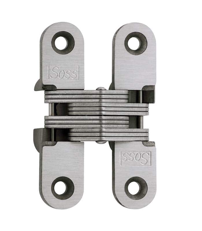 SOSS - Model #208SS Stainless Steel Invisible Hinge (Each)