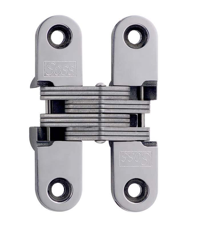 SOSS - Model #208SS Stainless Steel Invisible Hinge (Each)