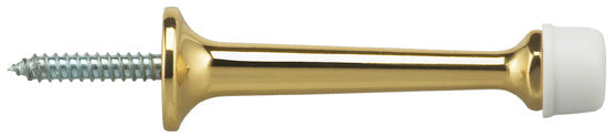 Omnia Door Stops 1147 Solid Brass & Stainless Steel