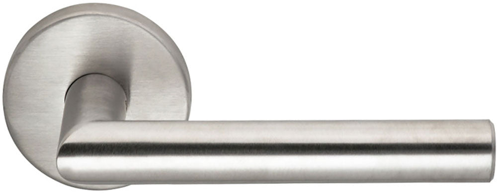 Omnia Style #12 Stainless Steel (with PVD) Door Lever