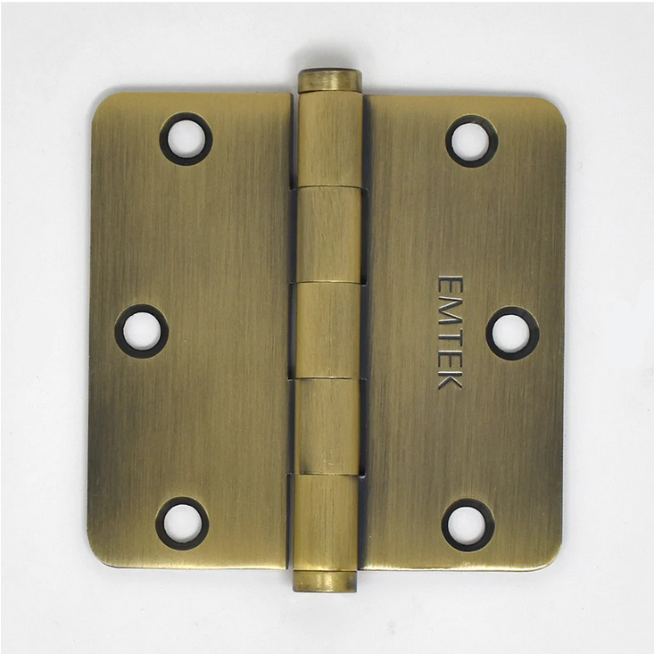 Emtek - Solid Brass Hinges - Residential Duty Plain Bearing Hinges (Pairs)