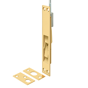 Deltana Extension Flush Bolts Solid Brass