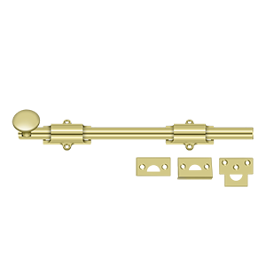 Deltana Surface Bolt / Heavy Duty / Solid Brass