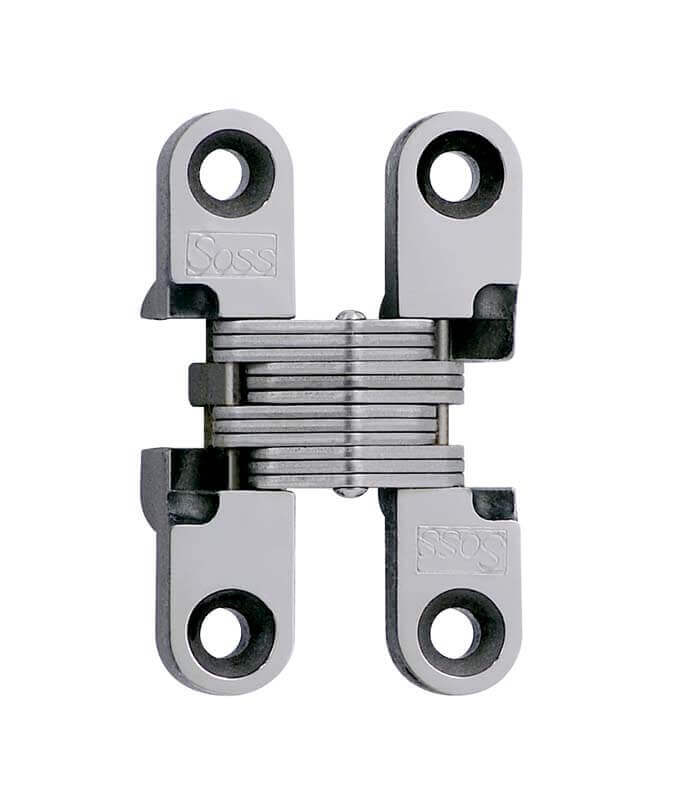 SOSS - Model #101SS Stainless Steel Invisible Hinge (Each)