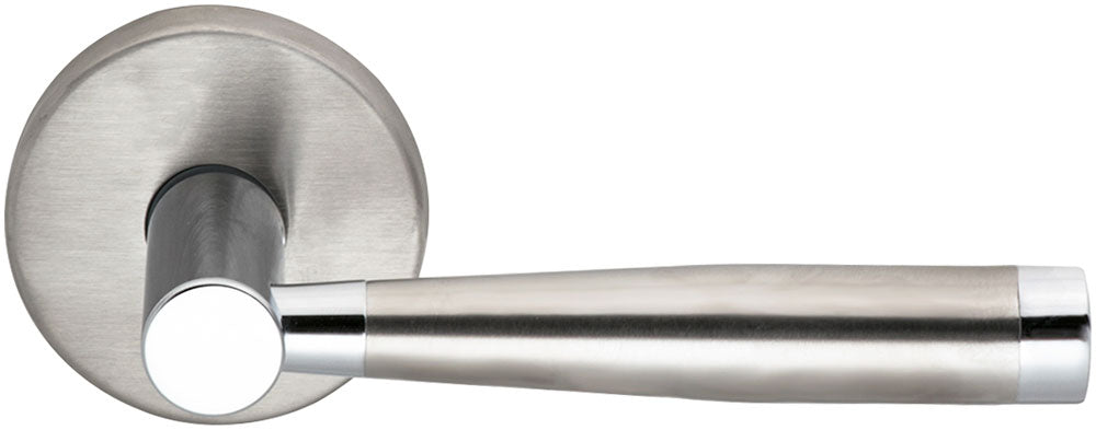 Omnia Style #18 Stainless Steel Door Lever