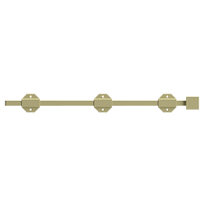 Deltana Modern Surface Bolts / Heavy Duty / Solid Brass