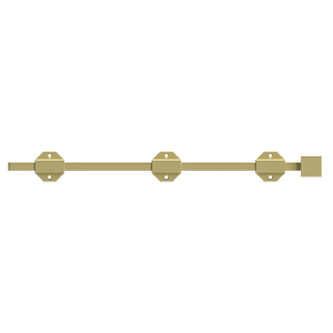 Deltana Modern Surface Bolts / Heavy Duty / Solid Brass