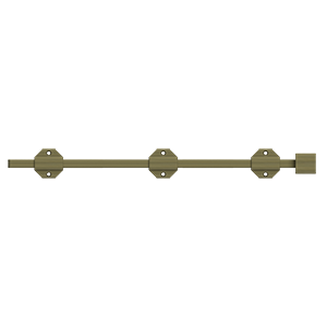 Deltana Modern Surface Bolts / Heavy Duty / Solid Brass