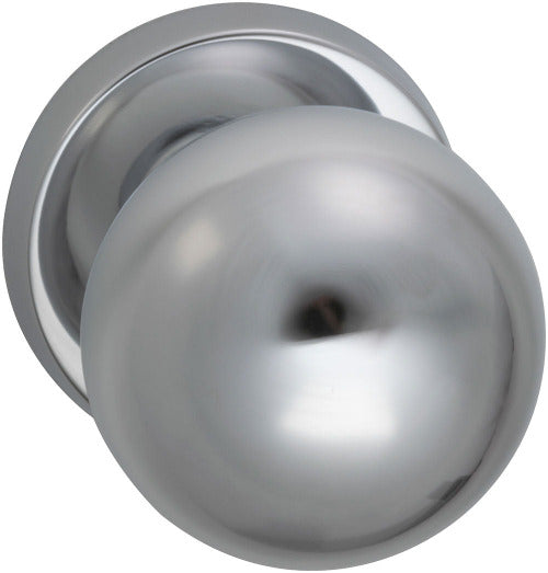 Omnia Style #198/60 Modern Solid Brass Door Knob