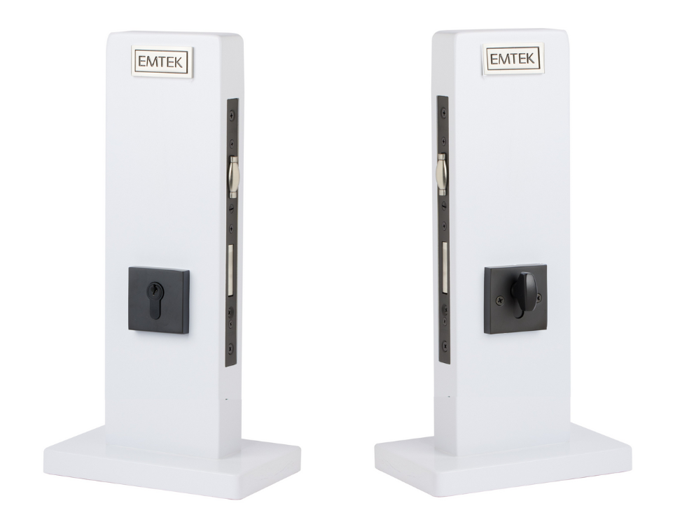 Emtek - European Mortise Deadbolt with Integrated Roller Latch