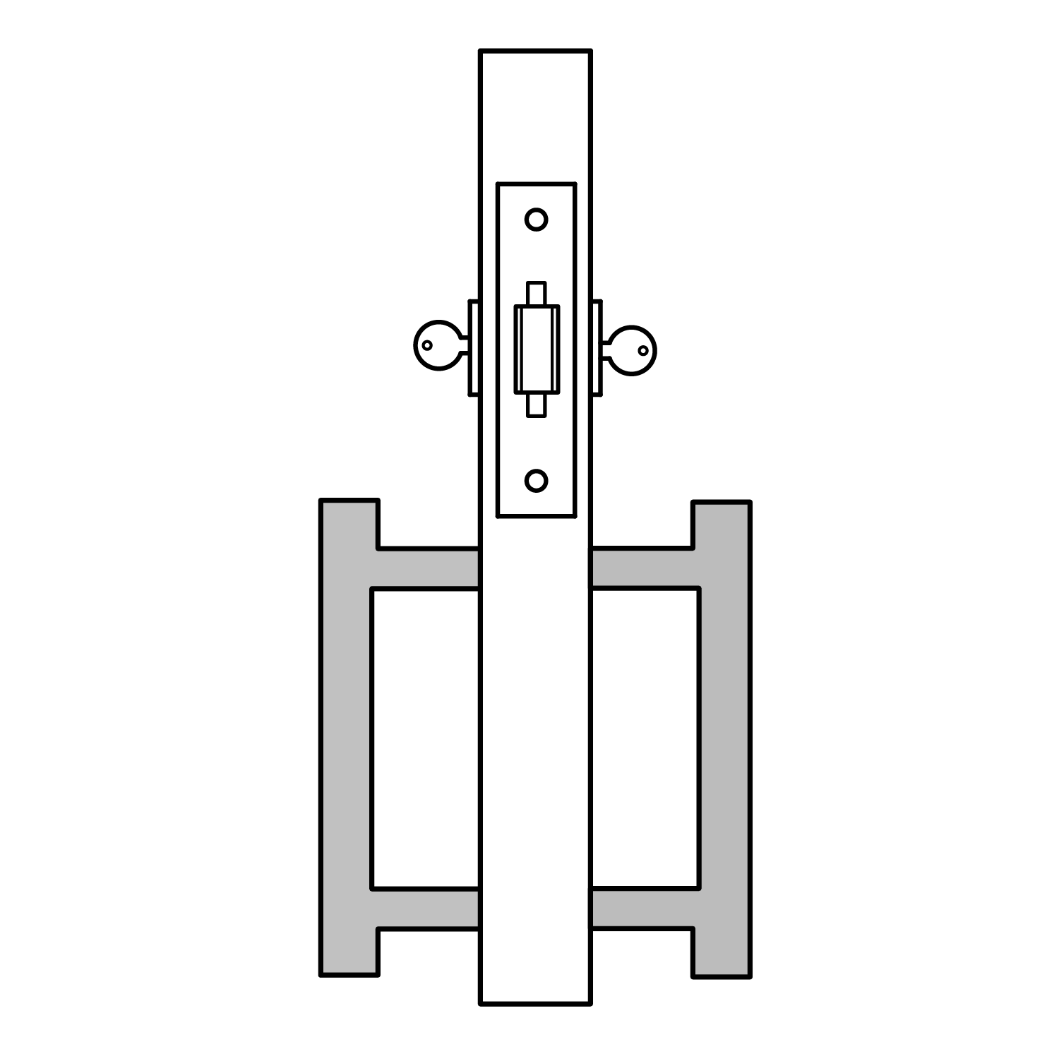 Accurate - Sliding Door Sets - 2001ADAP (Double Cylinder)