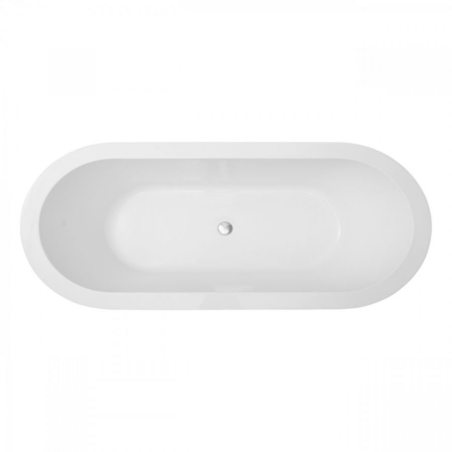 Maidstone - Deck Mount Tubs - Hadlow Acrylic Contemporary Double Ended Tub