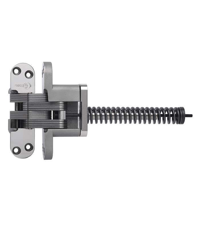 SOSS - Model #220SSIC Stainless Steel 90/180-Minutes Fire Rated Invisible Closer Hinge (Each)