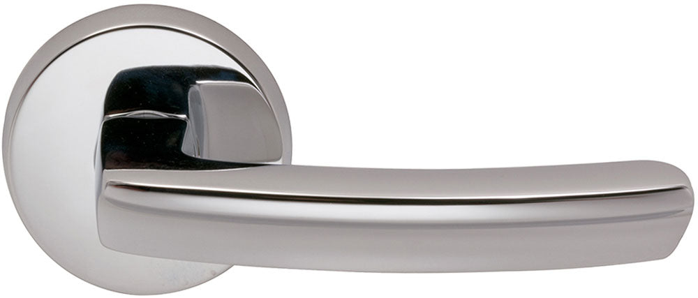 Omnia Style #226 Modern Solid Brass Door Lever