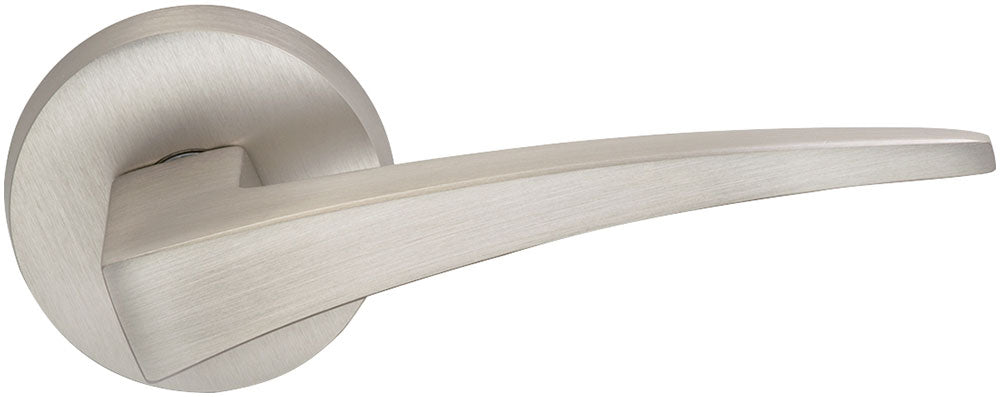 Omnia Style #227 Modern Solid Brass Door Lever