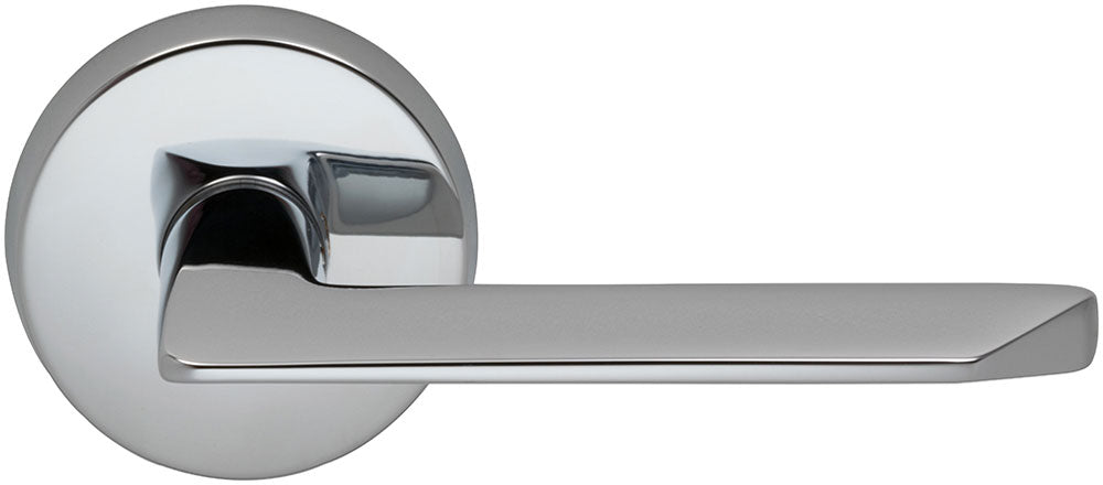 Omnia Style #237 Modern Solid Brass Door Lever