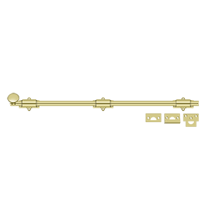 Deltana Surface Bolt / Heavy Duty / Solid Brass